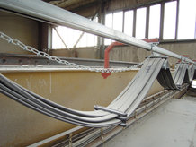 Process Crane in a ceramics factory